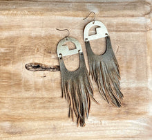 Load image into Gallery viewer, Aztec Fringe Earrings
